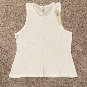 Mono B NEW White Tank Top